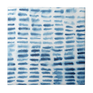 Indigio Watercolor Skriv ut Kakelplatta