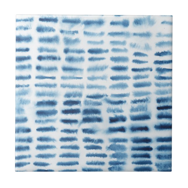 Indigio Watercolor Skriv ut Kakelplatta (Framsidan)