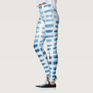 Indigio Watercolor Skriv ut Leggings