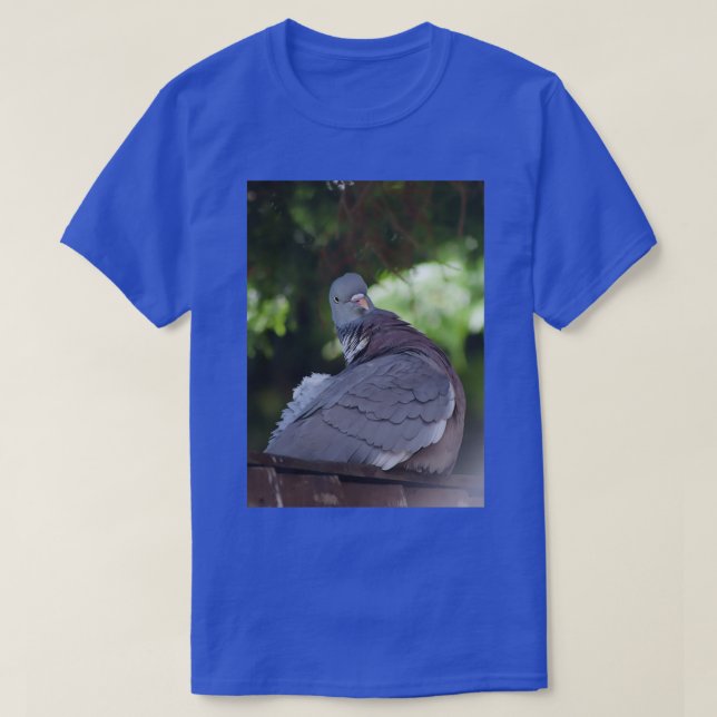Indignant Pigeon 2 T Shirt (Design framsida)