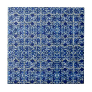 Indigo Azulejos Portugisiska plattor Kakelplatta