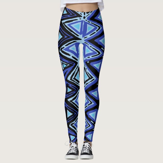Indigo Batik Leggings (Framsida)