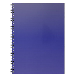 Indigo Blå Gradient Anteckningsbok