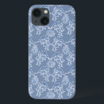 Indigo Blue Ethnic Blommigt Samsung Note 4 Fodral<br><div class="desc">En chic Fodral-Mate fodral som skyddar din Samsung Galaxy Note 4-smartphone,  med typisk indisk-stil-blommigt i Indigo Blue på tvättat ut Denim Blue,  beskriven i White. En del av Posh- och Painterly Indigo-samlingen. Mönster kan lätt justeras så att det passar vilket Fodral som helst.</div>