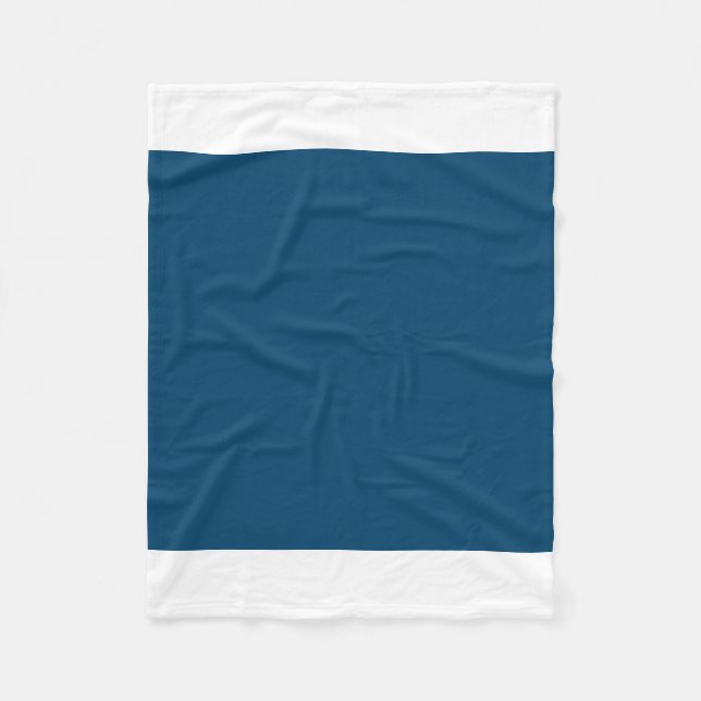 Indigo Blue Fleecefilt (Framsidan)