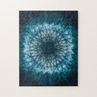 Indigo Blue Mandala Pussel