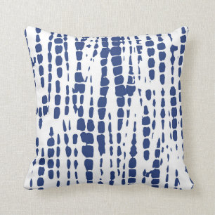 Indigo Blue Tie Dye 7J Kudde