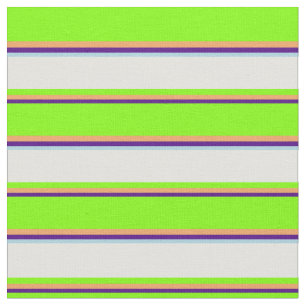 Indigo, Brown, Chartreuse, Light Cyan & Light Blue Tyg