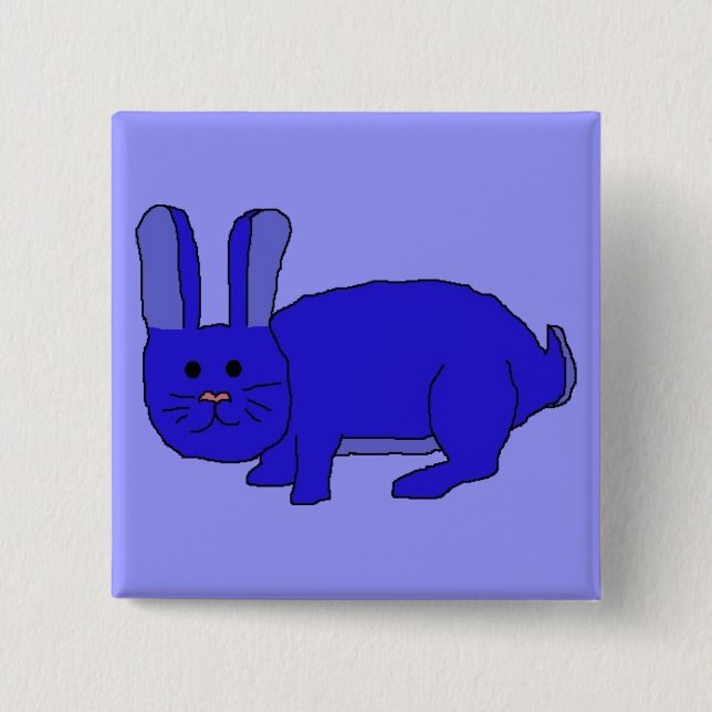 Indigo Bunny-stift Knapp (Framsida)