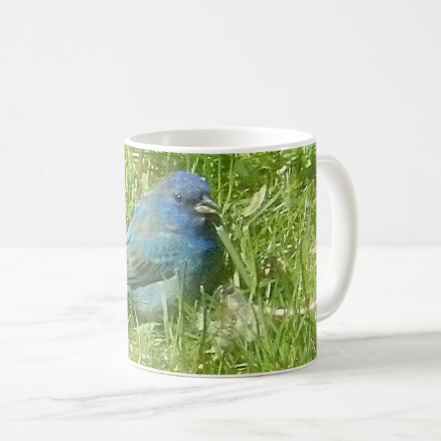 Indigo Bunting Mugg (Framsida höger)