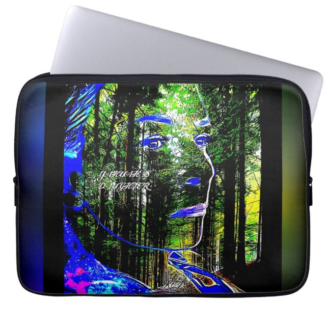 Indigo Candy 01 Laptop Fodral (Framsidan)