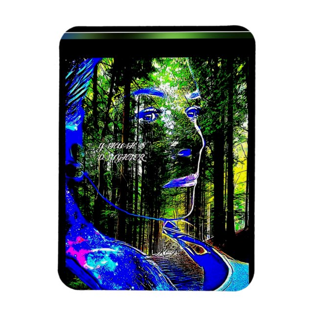 Indigo Candy 01 Magnet (Vertikal)