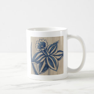 Indigo Daffodil Kaffemugg
