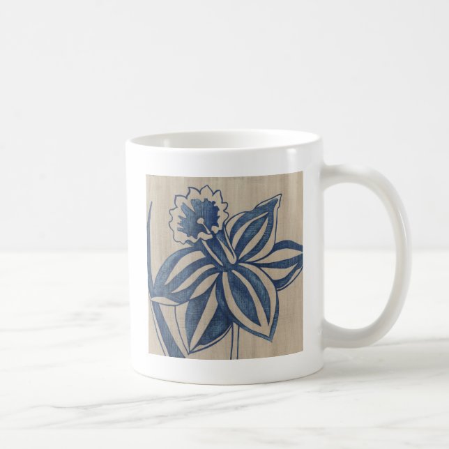 Indigo Daffodil Kaffemugg (Höger)