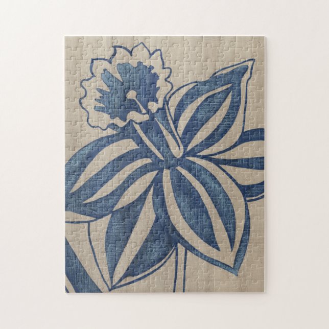 Indigo Daffodil Pussel (Vertikal)