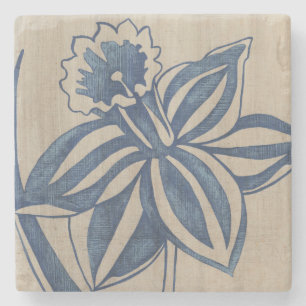 Indigo Daffodil Underlägg Sten