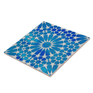 Indigo dekorativ keramisk panel kakelplatta