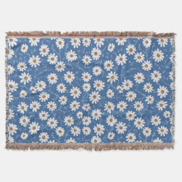 Indigo Dream Daisies Filt