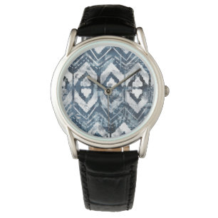 Indigo Extraktion - Geometric Armbandsur