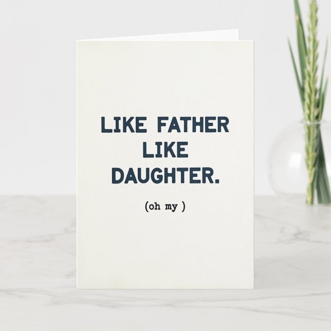 Indigo Fader Dotter Kort (Framsida)