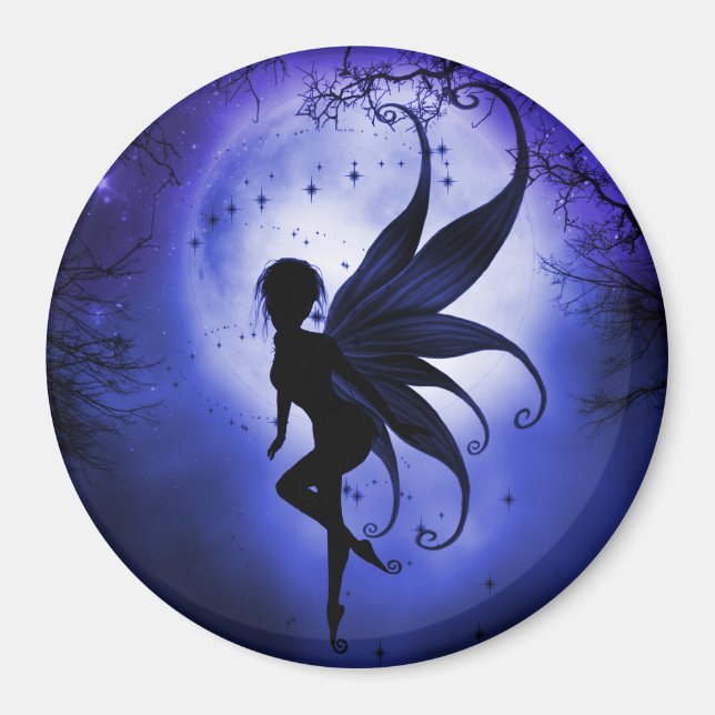 Indigo Fairy Magnet (Framsidan)