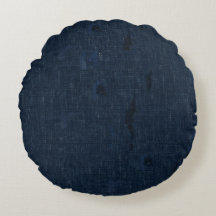 Indigo Fältklädes Kastkudde Japansk Inspiration