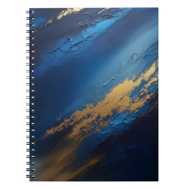 Indigo Flow Anteckningsbok (Framsidan)