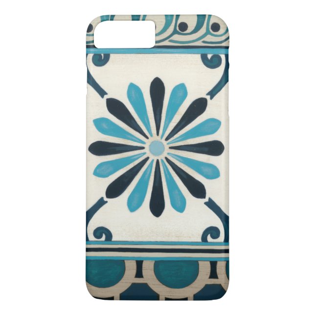 Indigo Frieze II, ej emballerad Case-Mate iPhone Skal (Baksida)