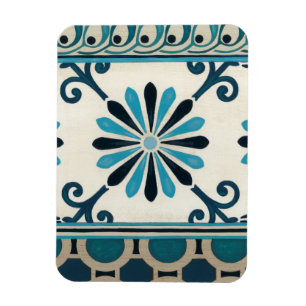 Indigo Frieze II Magnet