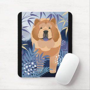 INDIGO glatt chow Mousepad Musmatta