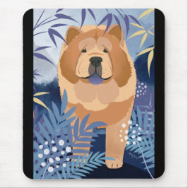 INDIGO glatt chow Mousepad Musmatta
