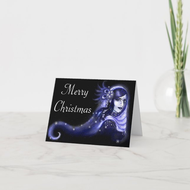Indigo God jul Helgkort (Framsida)