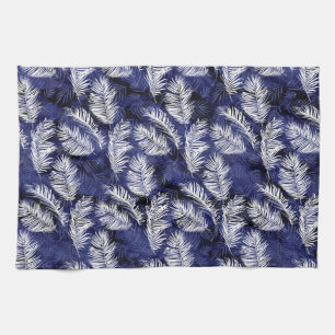 Indigo Handflatan Kökshandduk