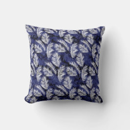 Indigo Handflatan Kudde