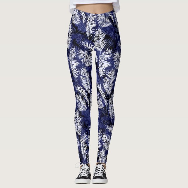Indigo Handflatan Leggings (Framsida)