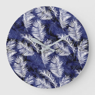 Indigo Handflatan Stor Klocka