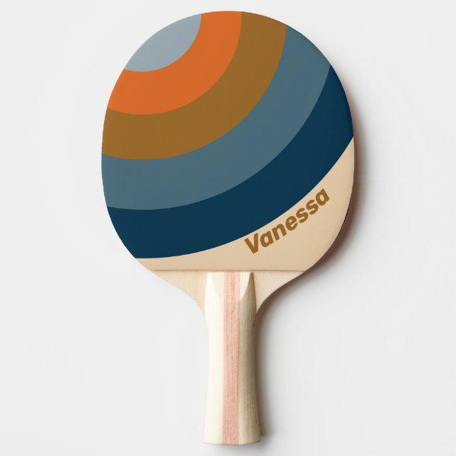 Indigo Horizon Cirkelrand med namn Pingisracket (Framsidan)