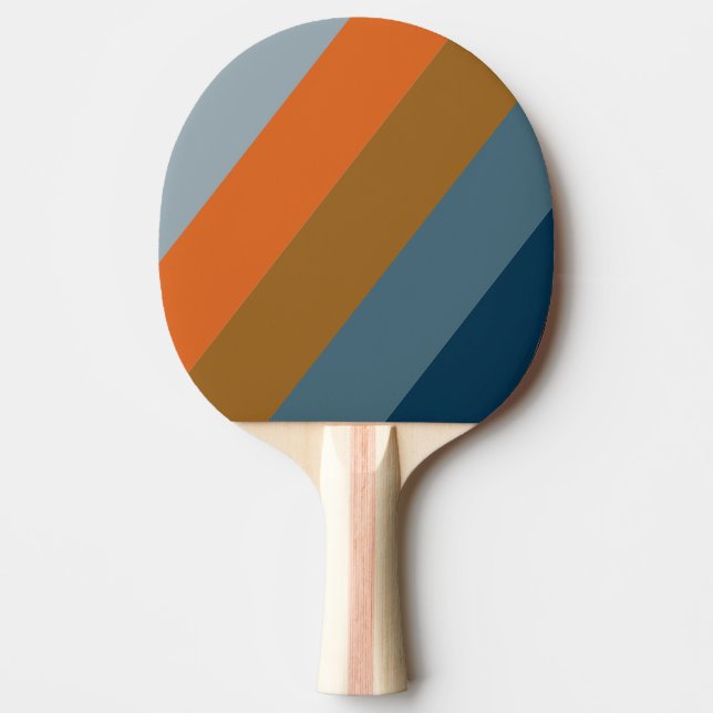 Indigo Horizon Kraftiga Ränder Pingisracket (Framsidan)