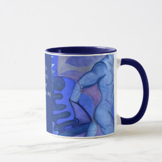 Indigo krigare mugg