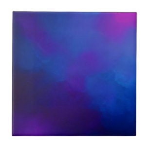 Indigo lila rosa abstrakt art kakelplatta