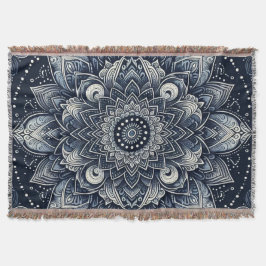 Indigo Mandala  Filt