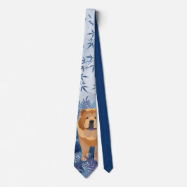 INDIGO mjuk chow Neck Tie Slips