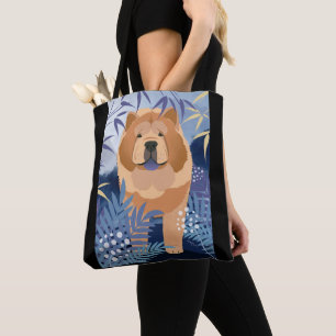 INDIGO mjuk chow tote and kor body bag Tygkasse