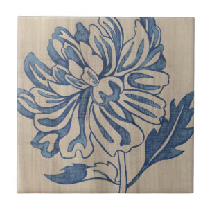 Indigo Morsa Kakelplatta