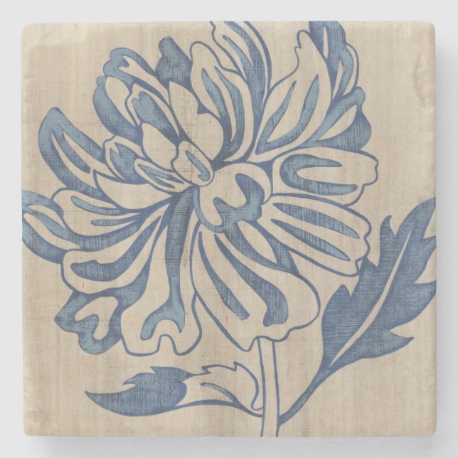 Indigo Morsa Underlägg Sten (Framsidan)