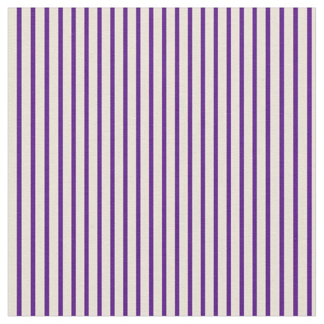 Indigo- och Bisque-Färgad, stripe-/länt Mönster Tyg (Närbild)