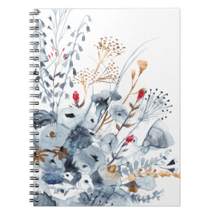 Indigo & Ochre - Vattenfärgslådor Anteckningsbok