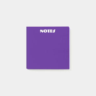 Indigo Post-it Block