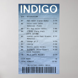 INDIGO/RM - Albumkvitto Poster