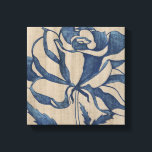Indigo Ro Canvastryck<br><div class="desc">Blommigt</div>